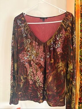 Anne Klein y2k blouse